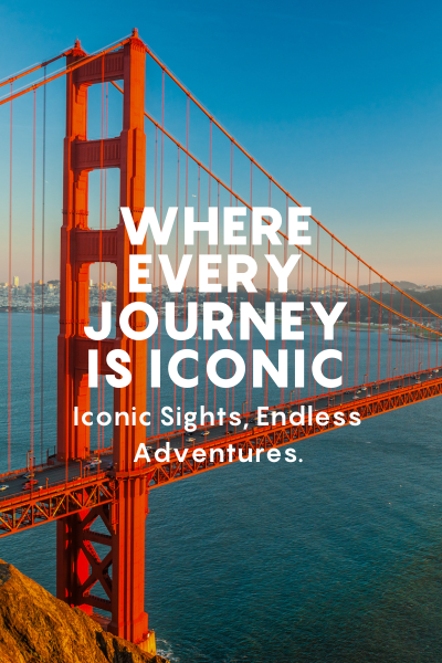 USA Banner - Golden Gate Bridge